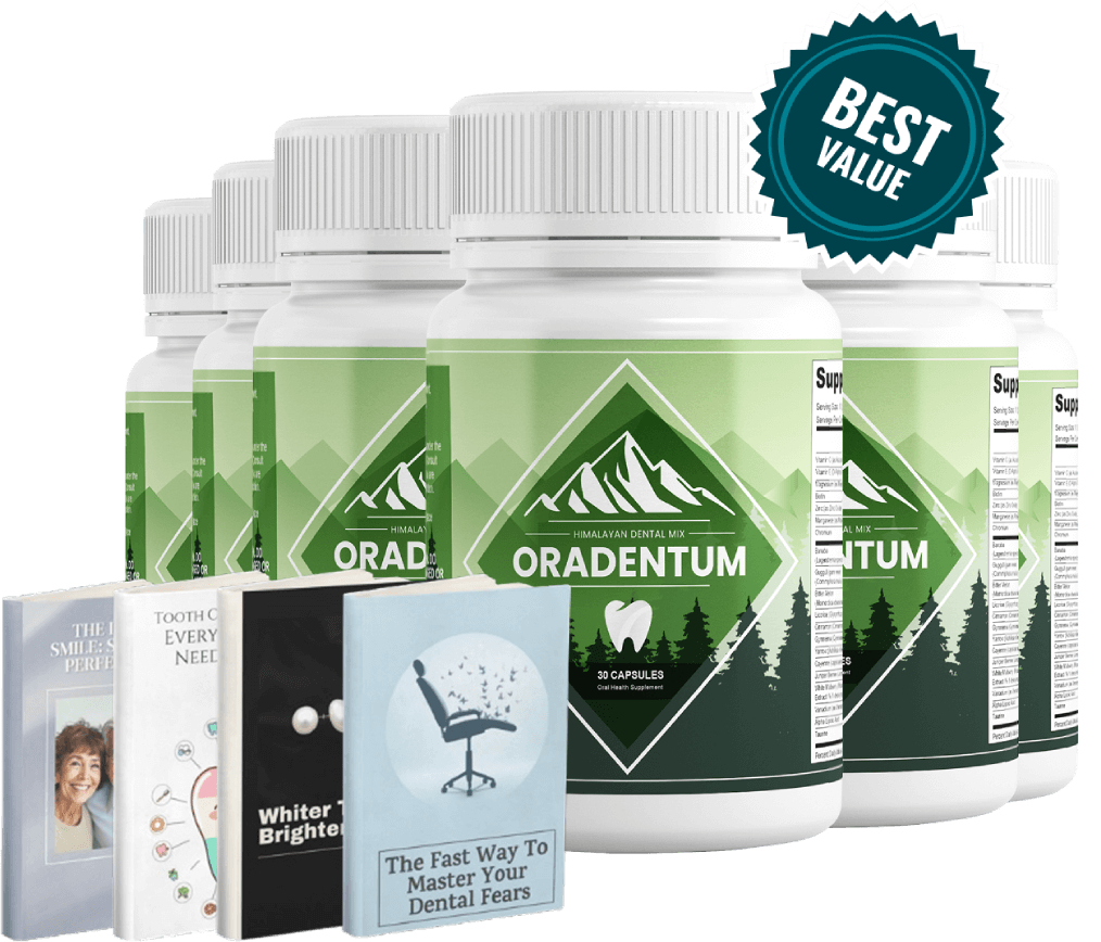 Oradentum six bottles with bonus